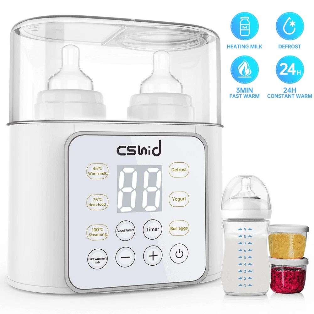 Baby Bottle Warmer 9 In 1 Fast Milk Warmer Babies Food Heater