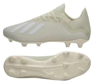 Adidas Men X 18.3 FG Cleats White Soccer Football Shoes Boot Spike Shoe  DB2184 | eBay