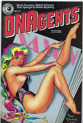 Eclipse Comics- DNA gents #24, July 1985