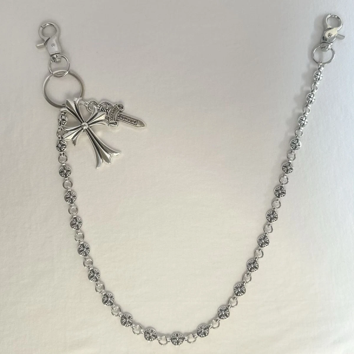 Cross Pants Chain for Men Women,Jeans Chain,Keys Chain,Biker Wallet Chain