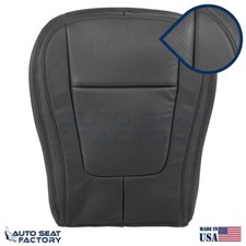 2009 - 2015 Fits Jaguar Xf X2 Driver Bottom Black Leather Seat Cover Perforated 2009 - 2015 Fits Jaguar Xf X2 Driver Bottom Black Leather Seat Cover Perforated