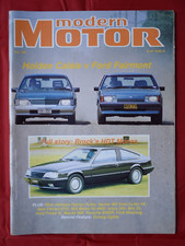 Modern Motor May 1984 HDT Monza Holden VK Calais Dick Johnsons Ford Falcon Turbo