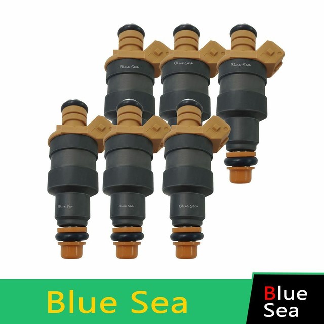 6PCS NEW Gasoline fuel injector for BMW 335i 635CSi 5735i V6 3.5L