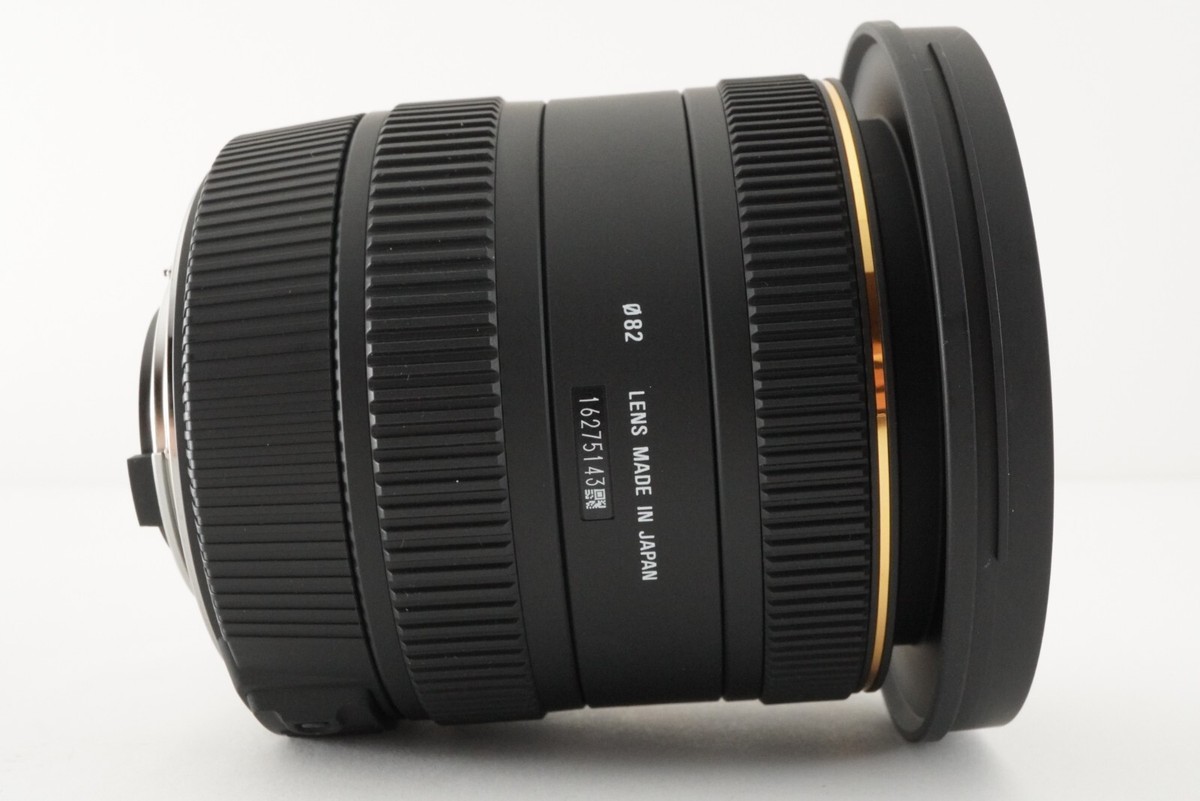 SIGMA 10-20mm F3.5 EX DC HSM In Box For NIKON F AF ZOOM Lens SIGMA 10-20mm F3.5 EX DC HSM In Box For NIKON F AF ZOOM Lens