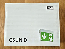 Notleuchte Fluchtwegleuchte RZB GSUN D  LED 2,2W  672219002.1  IP30 wei&szlig; NEU+OVP