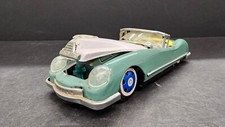 VINTAGE JAGUAR CONVERTIBLE TIN CAR APPX 8 1/4" J6