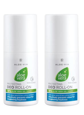LR Aloe VIA Aloe Vera Deo Roll on Schützender Deo Roll-on 2x 50ml