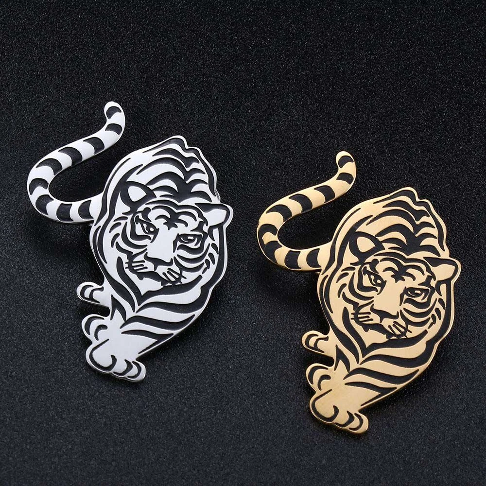 Tiger brooch on sale