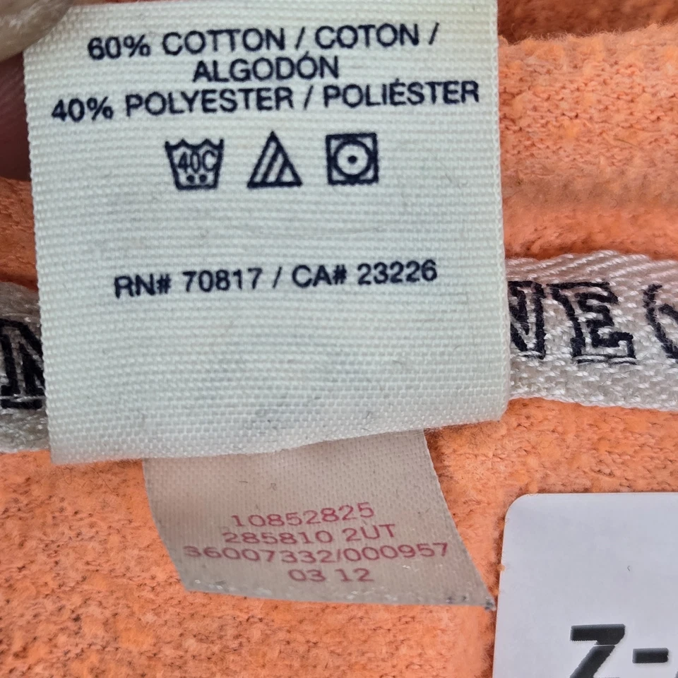 РОЗОВЫЙ женщин толстовка с капюшоном M оранжевый любовь розовый длинным рукавом хлопок полиэстер - Изображение 3 из 4