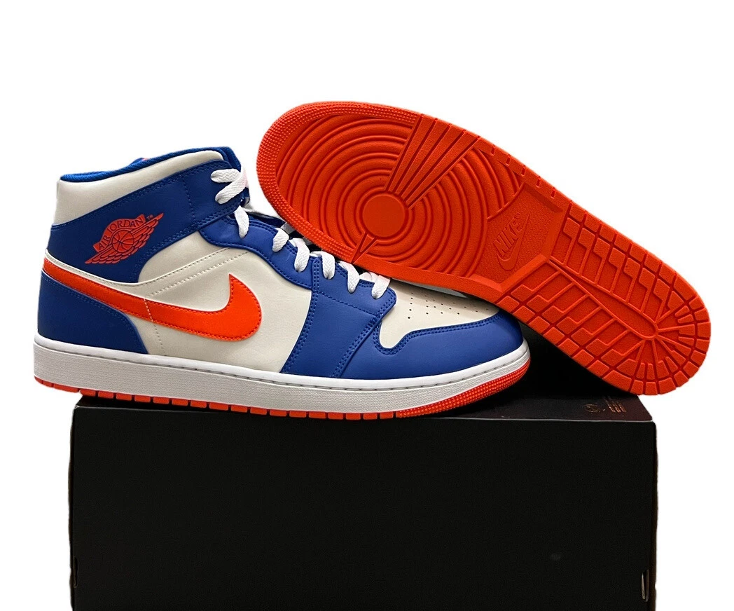 Jordan orange deals blue