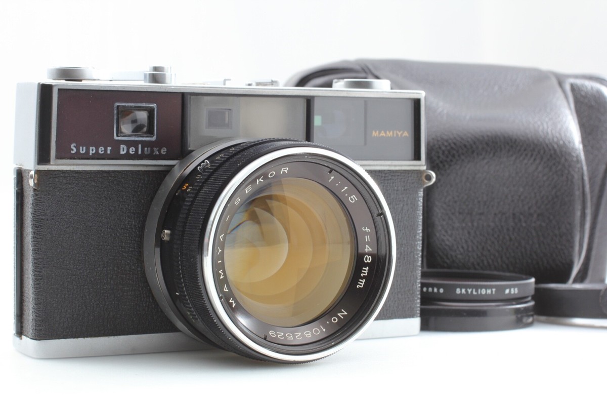 MAMIYA Super Deluxe 48mm F1.5 フィルムカメラ MAMIYA MAMIYA Super Deluxe 48mm f1.5
