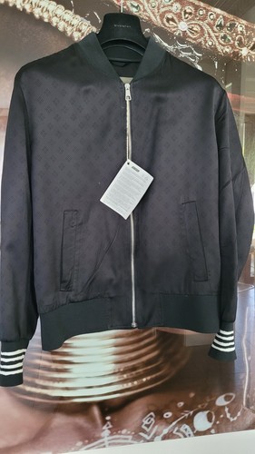 -84% DE DESCUENTO NEIL BARRETT VISCOSA JACQUWARD CHAQUETA BOMBARDERO TALLA L NUEVO - Imagen 23 de 24