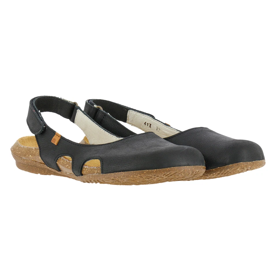 El Naturalista Wakataua 413 women's sandals, Eu 39-41 black closed-toe leather - image 2 of 4