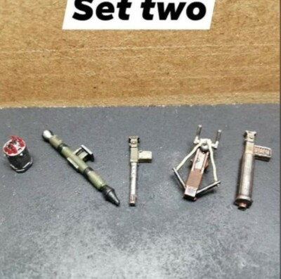 Gaslands Refuelled Detaillierte Waffen Set 2 *15 Darkfuture Carwars 20mm 1:72 1:64