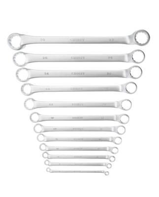 Stanley FatMax Doppel-Ringschlüssel-Set 12-tlg. Schraubenschlüssel Maulschlüssel