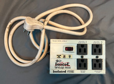Tripp Lite Isotel 4 Ultra 4-Outlet Transient Voltage Surge Suppressor Protector