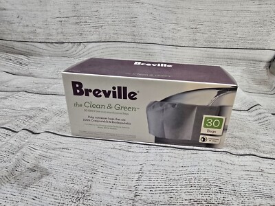 Breville 30ct Clean and Green Compostable Pulp Container Juicer Bags BJE030  21614054890|