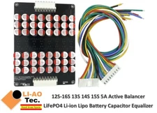 16S 5A Li-ion Lifepo4 LTO Lithium Battery Active Balancer Capacitor 12S-16S