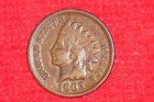 1903 Indian Head Penny, United States Coin, (123 Years Old), **(Antique Coin)**.