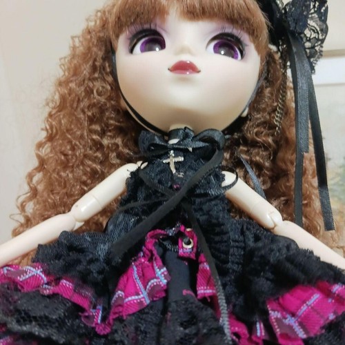 Pullip h.NAOTO Collaboration Adsiltia Gothic Doll Fashion No box Used Japan - Picture 17 of 19