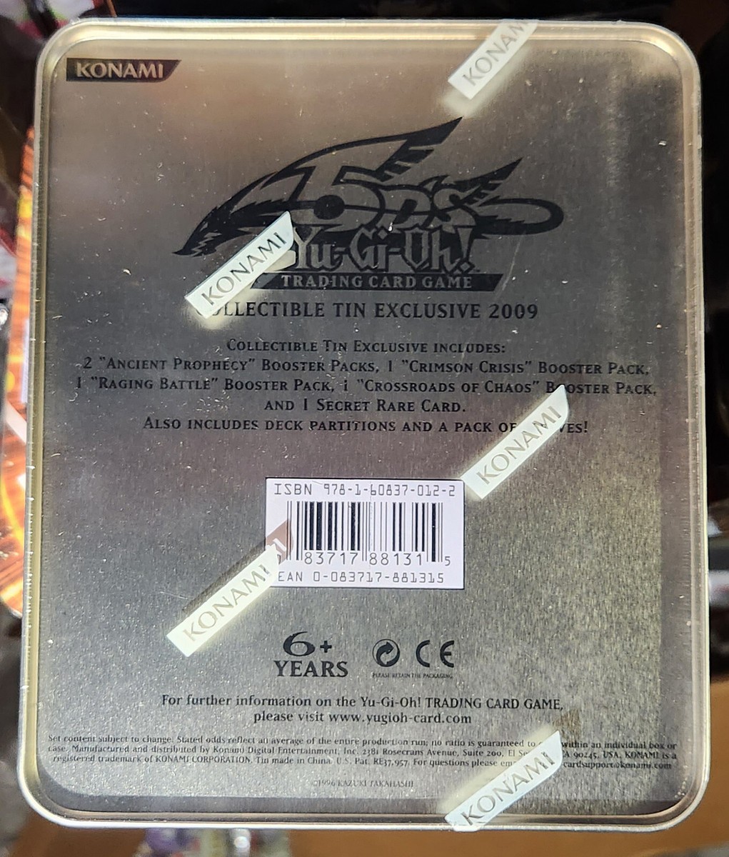 YUGIOH! 5D'S 2009 YUSEI FUDO EXCLUSIVE TIN SET (FACTORY YUGIOH! 5D'S 2009 YUSEI FUDO EXCLUSIVE TIN SET (FACTORY