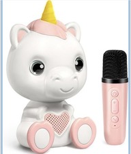 Mini Karaoke Machine for Kids Age 3-5, Unicorn Kids Portable Karaoke Machine