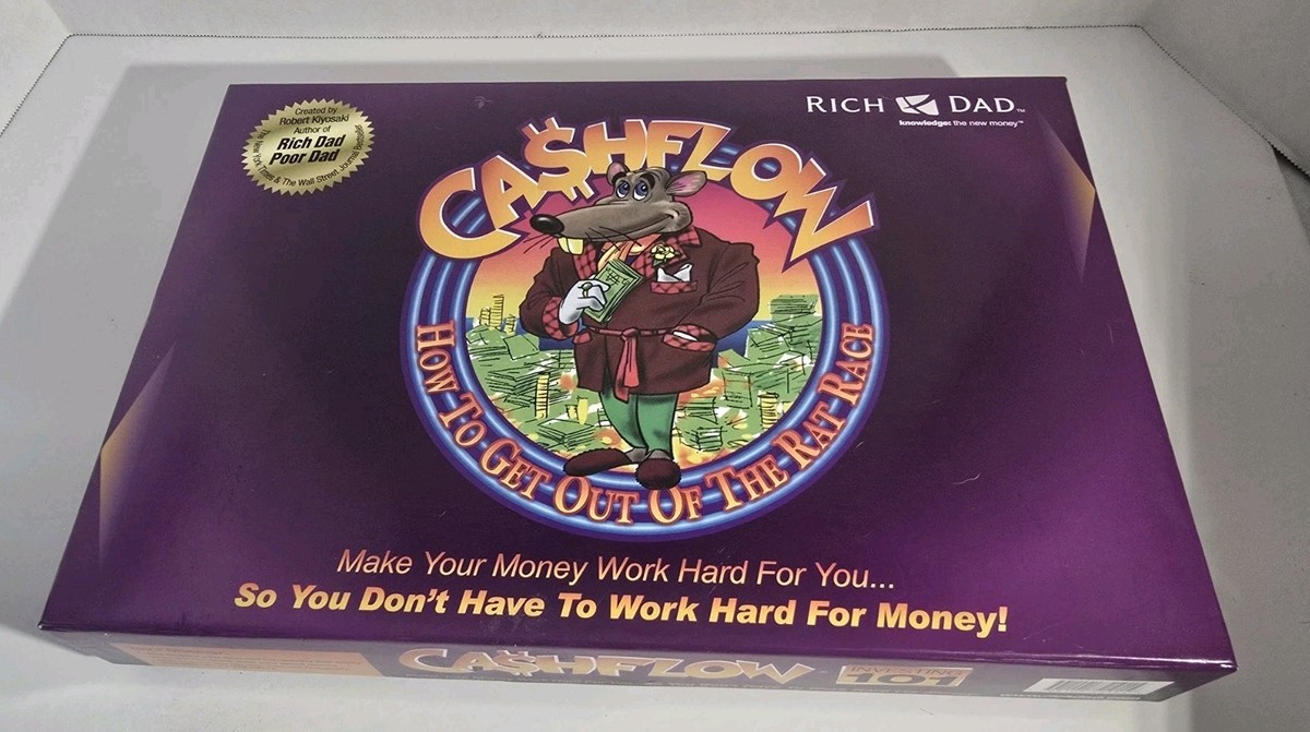 人生ゲーム Rich Dad Poor Dad  CASHFLOW101 English Amazon.com: CashFlow 101+202 Board Game by Rich Dad Poor Dad - to