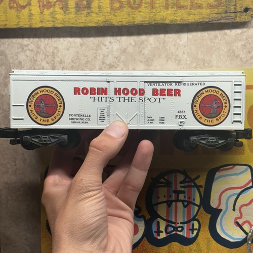 American Flyer Robin Hood Cerveza #4657 Moderno Coche Frigorífico AC Gilbert Co Hecho en EE. UU. | Zustand: Used