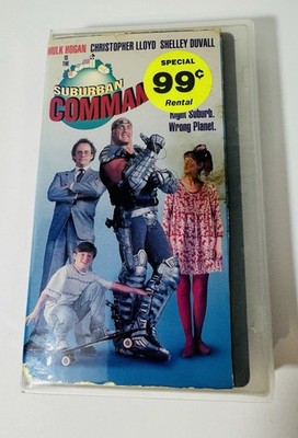 Suburban Commando VHS Hulk Hogan RARE  