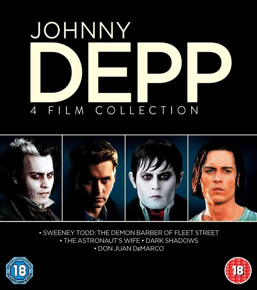 Johnny Depp Collection (4 Films) Blu-Ray