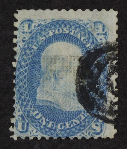CKStamps: US Stamps Collection Scott#92 1c Franklin Used CV$425