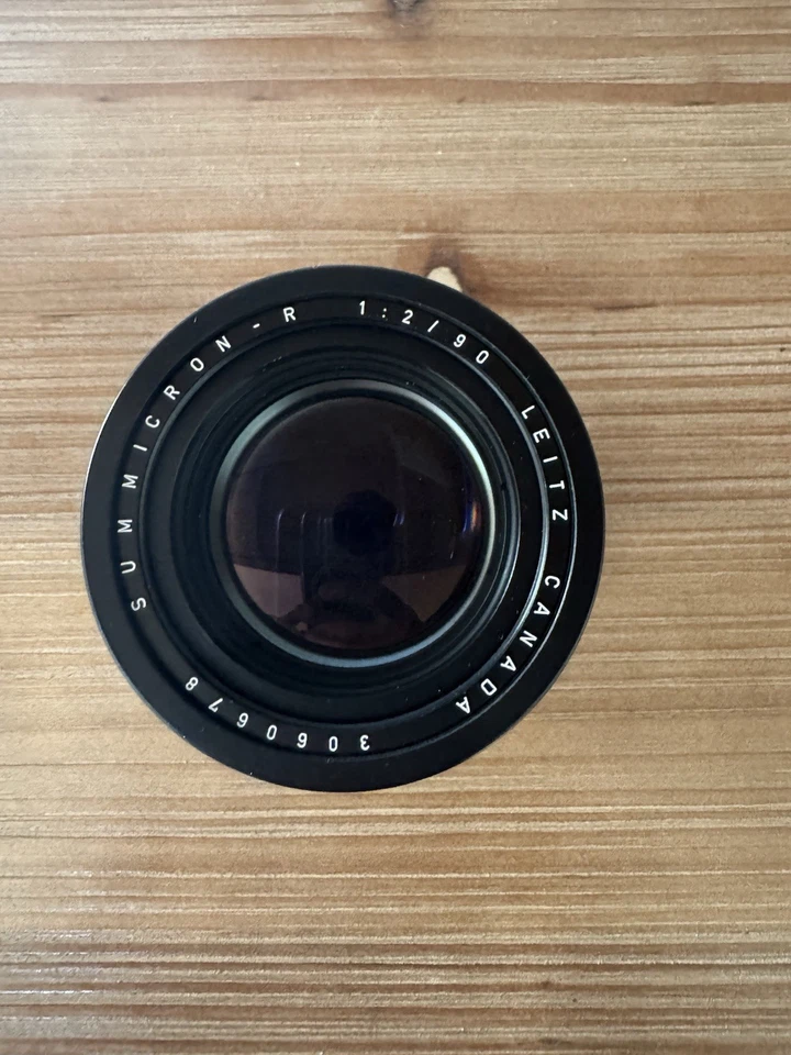 Lente Leica Leitz Canada Summicron R 90 mm F/2 3 cámaras montaje R Foto 2 de 4