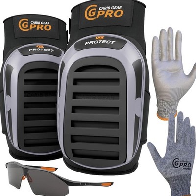 Men's Professional Construction Knee Pad for Work - Heavy Duty Pad, Extra Thi...
