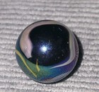 Vacor Marble Milky Way Or Rumba Iridized With White Yellow Swirls  5/8" Marbles — photo 3