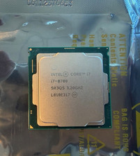 Intel Core i7-8700 Processor 3.2 GHz, 6 Cores, LGA 1151 - SR3QS