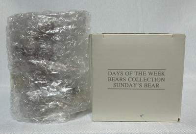 Avon Days Of The Week Bear SUNDAY Bear-New Old Stock-Original Packaging