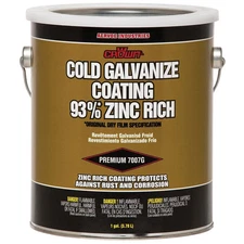 Crown Cold Galvanize Coating 93% Zinc Rich 1 Gallon