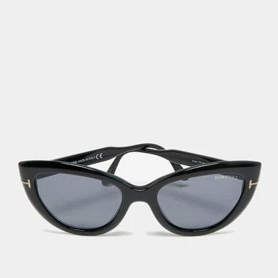 Tom Ford Cat Eye Sonnenbrille schwarz TF762 Anya - Bild 1 von 4