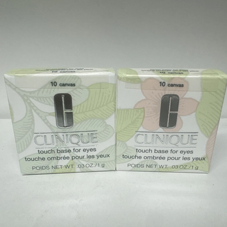 2 Clinique Touch Base for Eyes 10 Canvas Sealed/Full Size- .03 oz/1 g EACH - Image 3 of 3