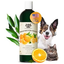 Pet Urine Odor Eliminator Spray Citrus Oil Blends 16 oz, Dog  Cat Urine Enzy...