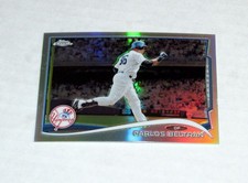 2014 Topps Chrome Refractor 179 Carlos Beltran  HOF Yankees