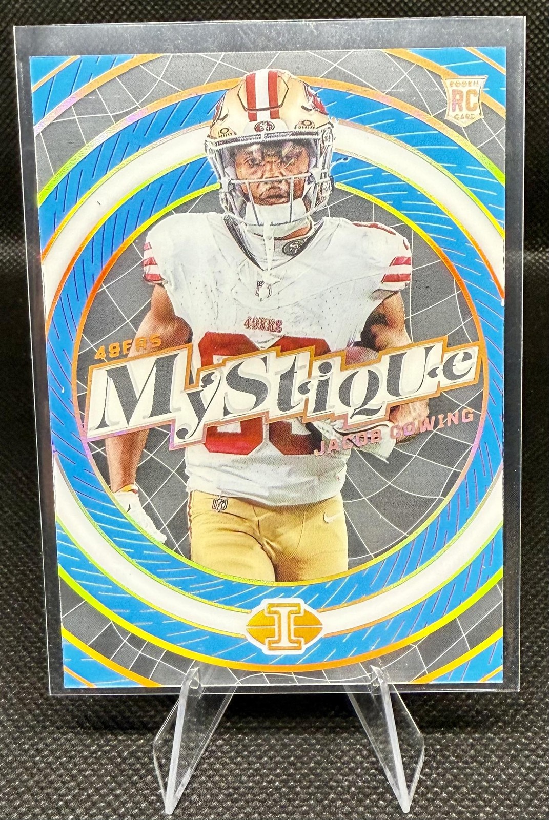 Jacob Cowing Panini Illusions Mystique #39 Light Blue