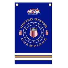 USA Hockey 2026 CHAMPIONS Flag 36 inch x 24 inch