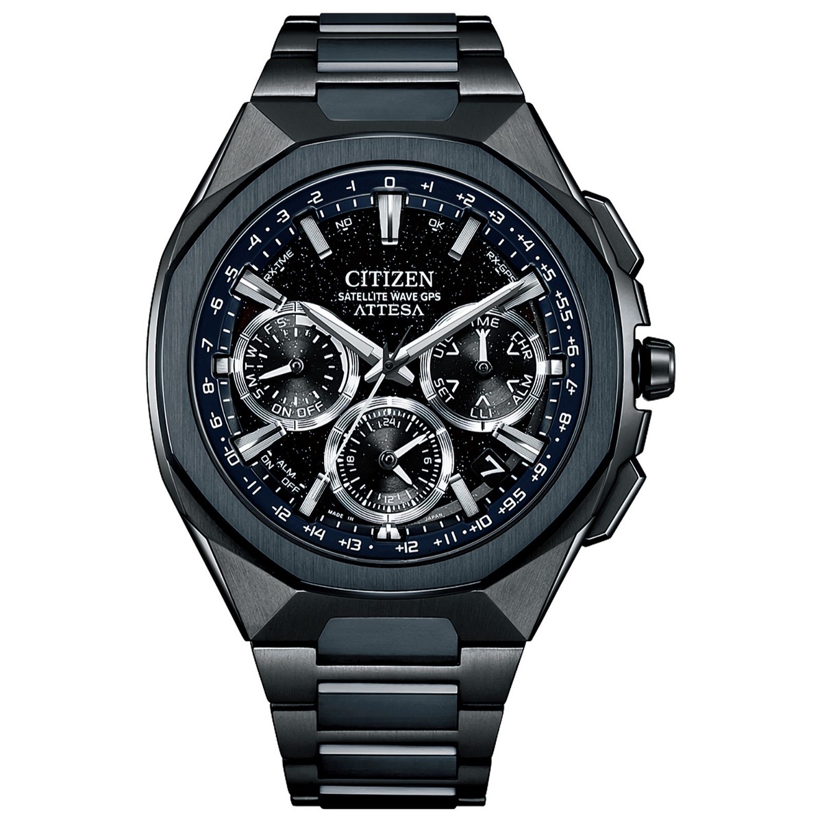 CITIZEN ATTESA CC4106-74E Eco-Drive Titanium Satellite GPS Watch