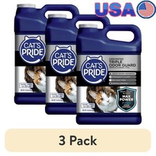 Max Power Triple Odor Control Cat Litter 15lb Unscented Clumping Dust Free New