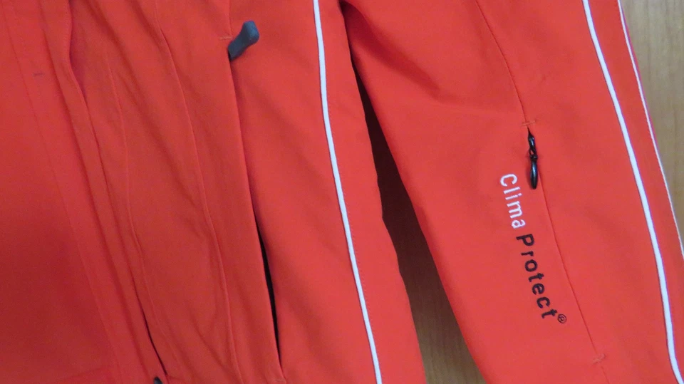 CMP clima protect Winterjacke Gr. S 36 neu Etikett rot Wintersport Ski+Board - Bild 2 von 4