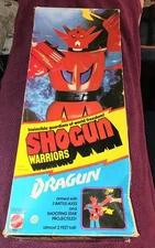 1976 Mattel Shogun Dragun with Box Large Shogun Warriors Toy 2'   incomplete