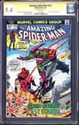 Amazing Spider-Man #122 CGC 9.4 White • Signed Stan Lee • Death of Green Goblin