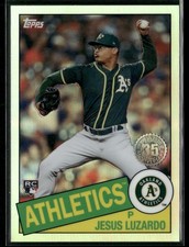 2020 Topps Chrome #85TC-10 Jesus Luzardo 1985 Topps Baseball