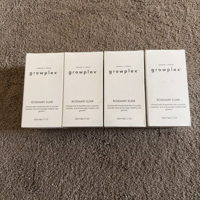 Growplex Rosemary Elixir 50 ml / 1.7 oz Lightweight, Non-Greasy 4PK